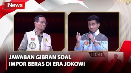 Mahfud Singgung soal Impor Beras, Gibran Beri Jawaban Ini