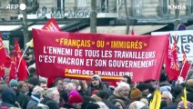 Francia, in piazza contro la legge sull'immigrazione