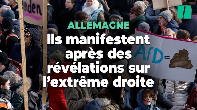 Des manifestations contre l’extrême droite d’une ampleur historique en Allemagne