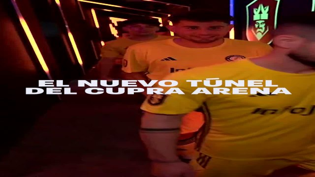 El nuevo túnel de vestuarios de la Kings League