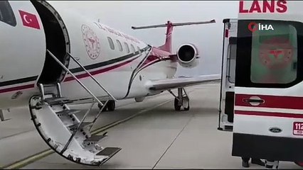 Türkiye nereden nereye! Ambulans uçak hasta bebek için havalandı