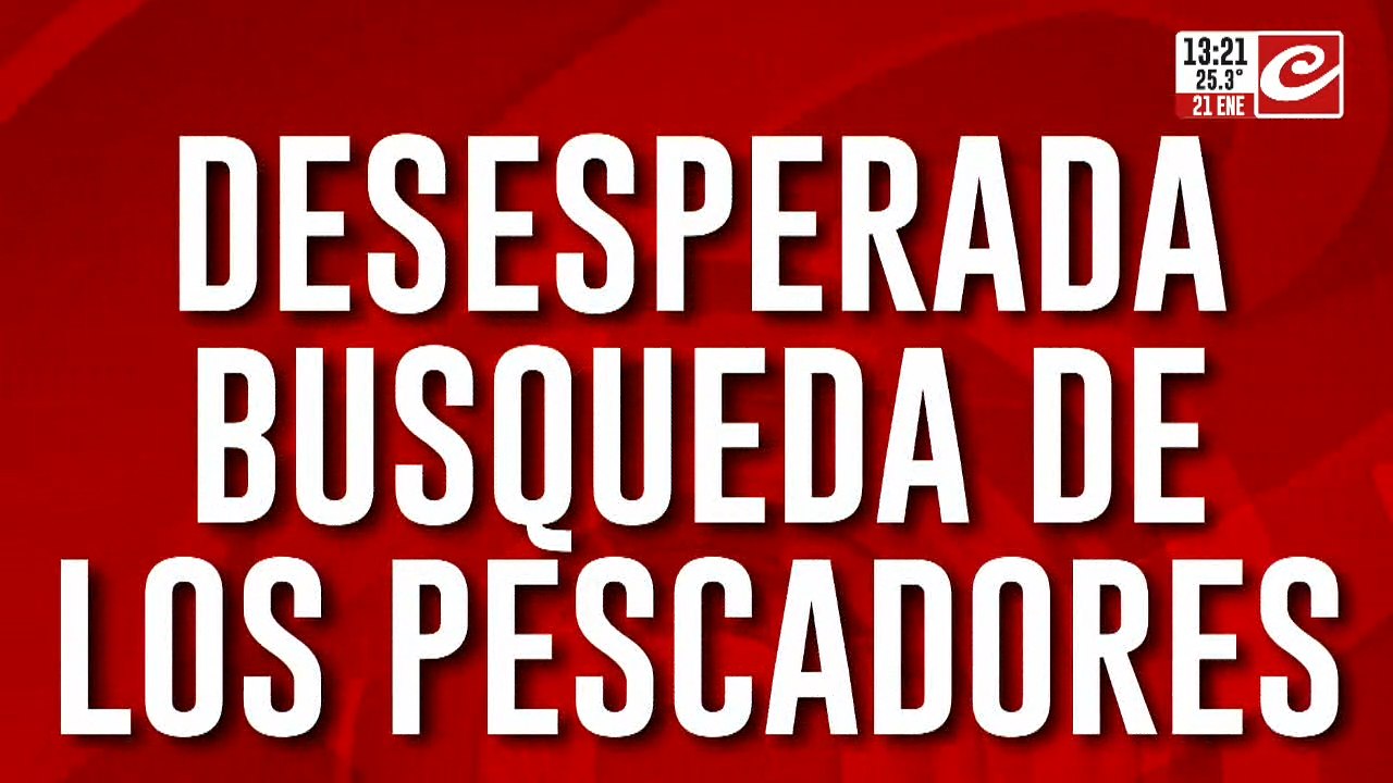 Hallan el kayak de los pescadores desaparecidos en Pinamar