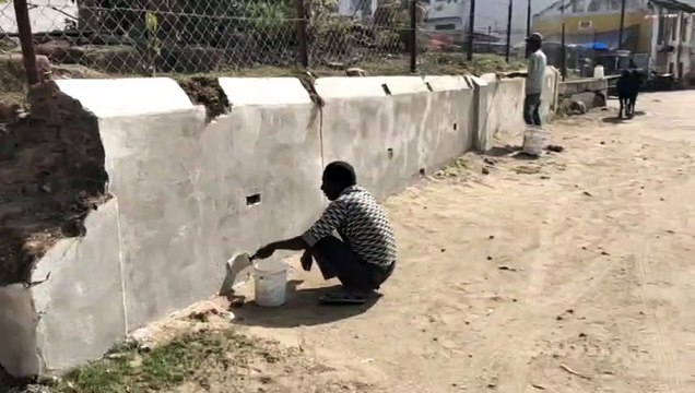 video story- मंदिरों में रंगाई पुताई के साथ साजो सज्जा में दिन भर जुटे रहे रामभक्त