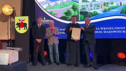 Kamień węgielny pod budowę hospicjum w Tomaszowie