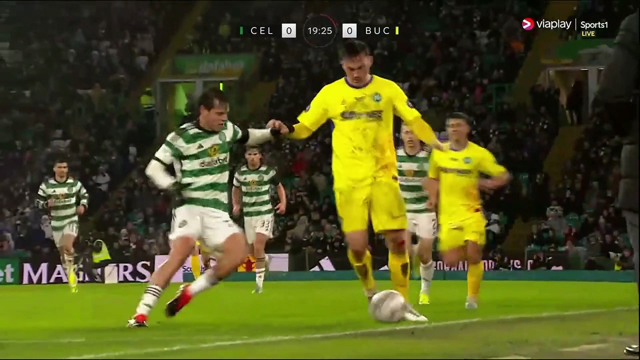 Celtic Vs Buckie Thistle 1 half Scottish Cup Last 32