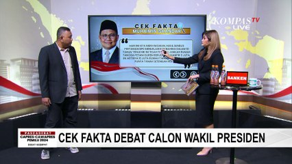 [FULL] Cek Fakta Pernyataan Tiga Cawapres di Debat Keempat Pilpres 2024!