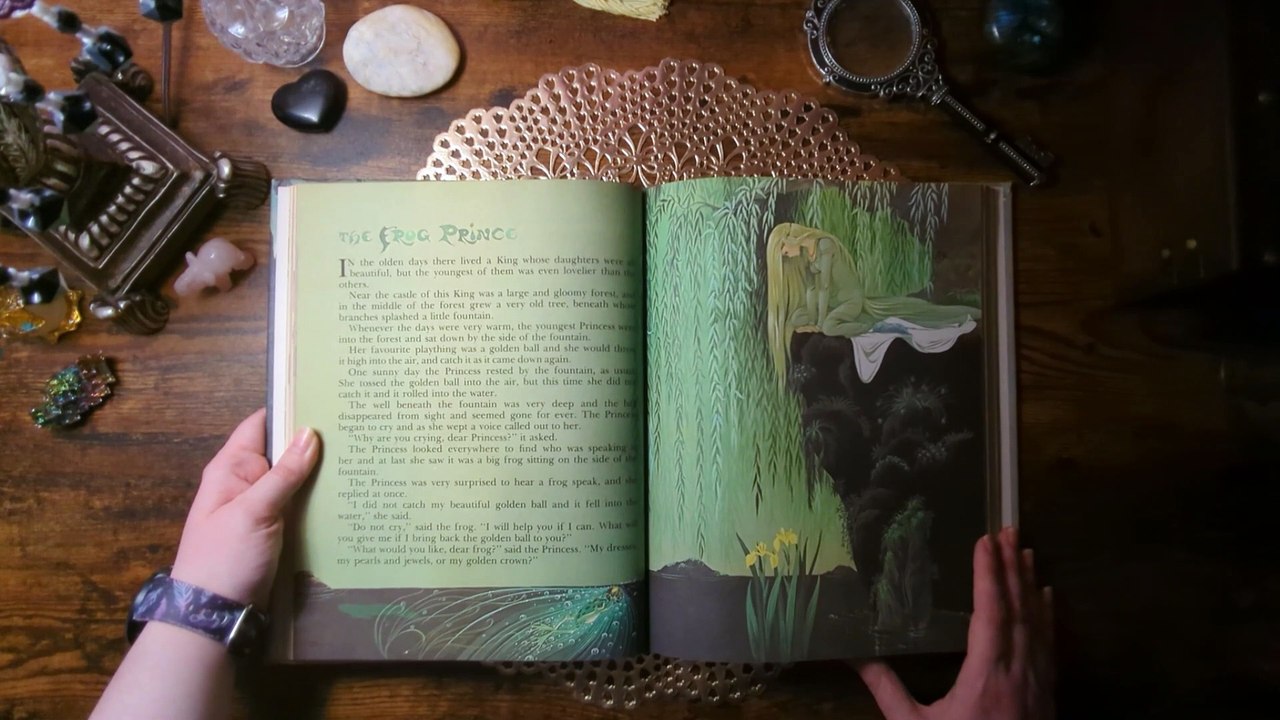 Children's Book ASMR | The Frog Prince | Whispering