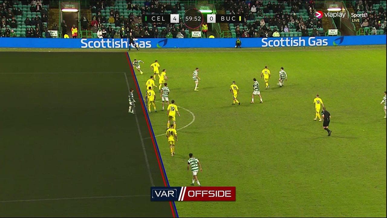 Celtic Vs Buckie Thistle 2 half Scottish Cup Last 32