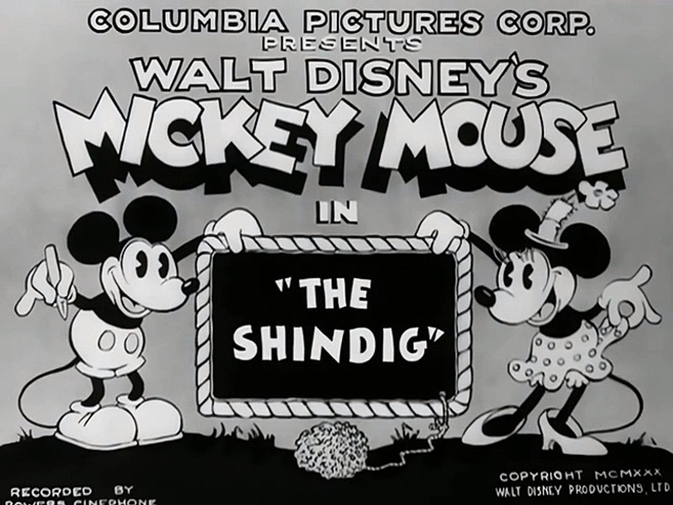 Mickey Mouse - The Shindig 1930 - video Dailymotion