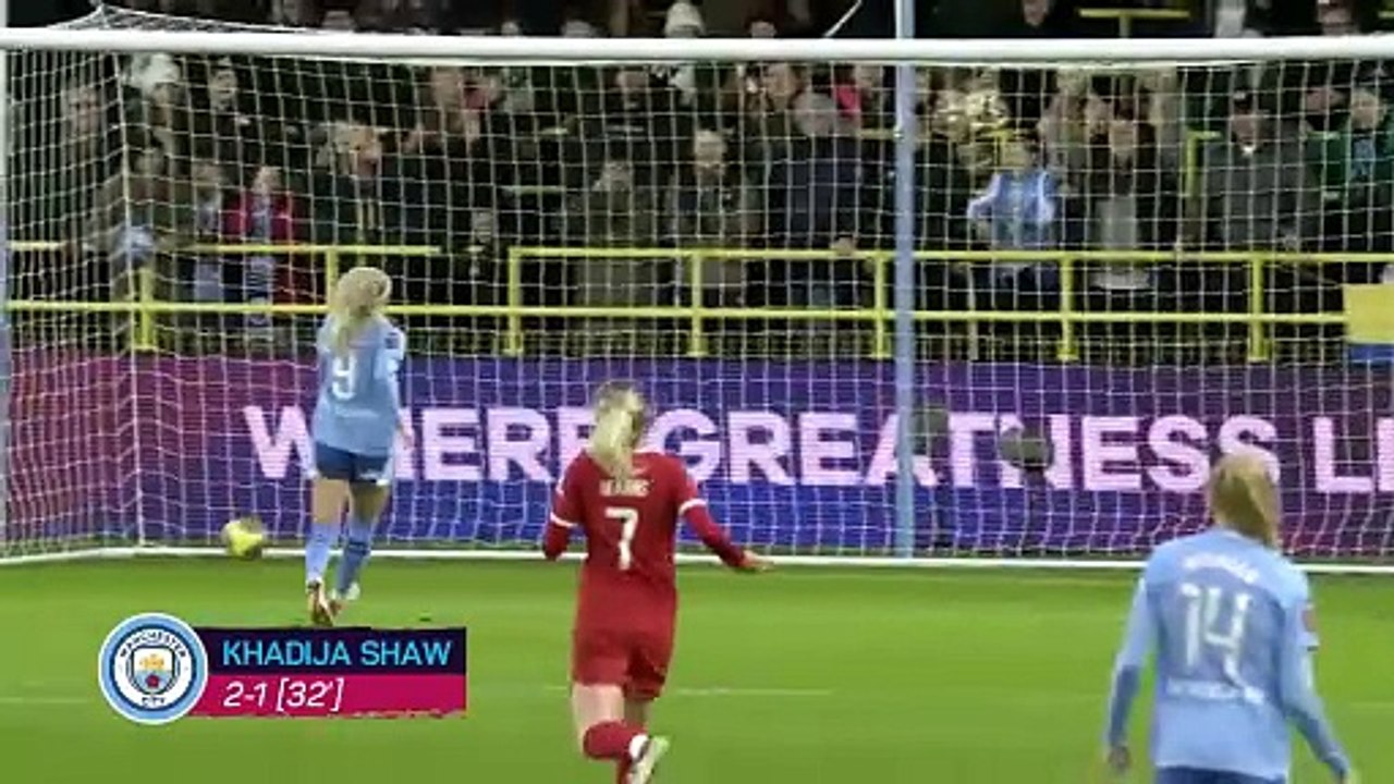 Shaw scores hat-trick as City thump five past Liverpool