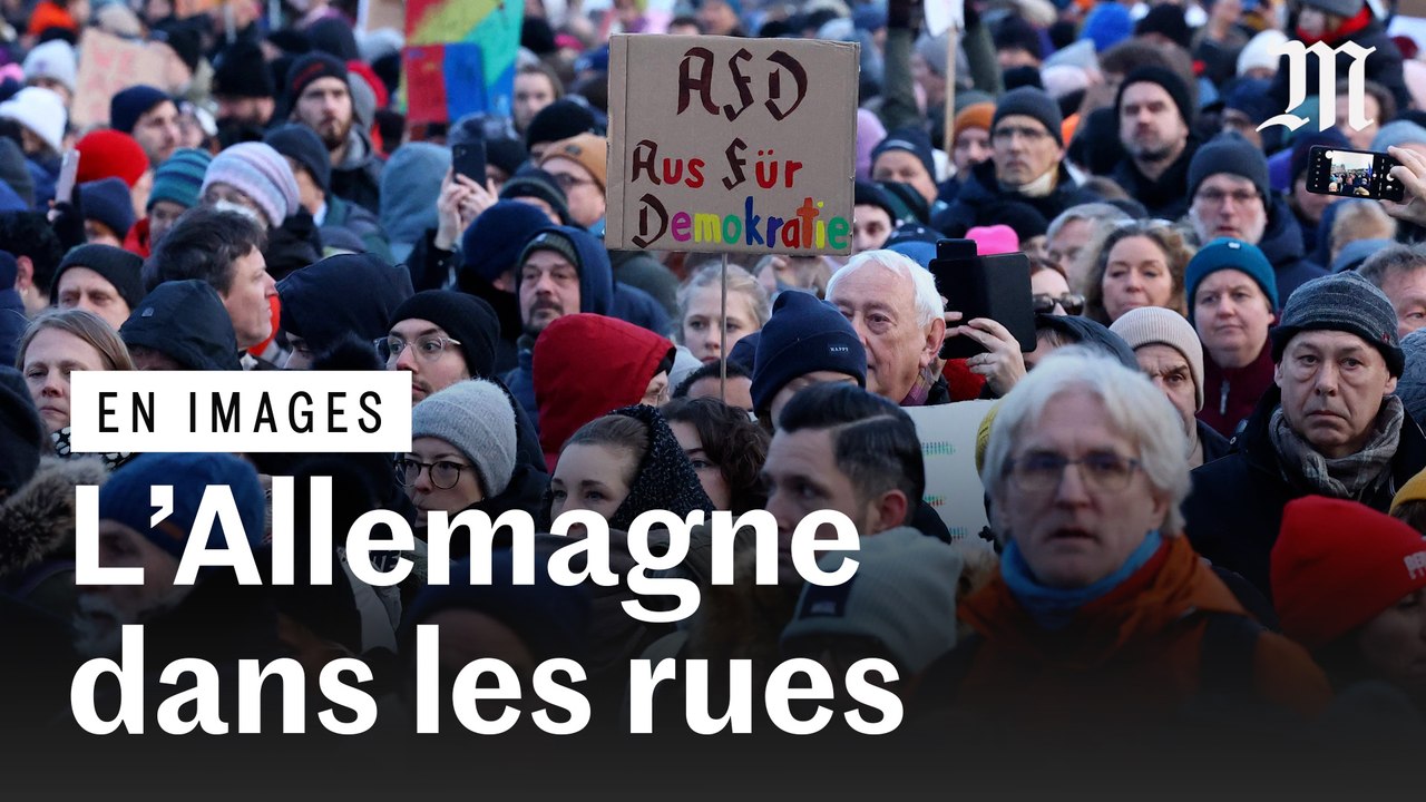 En images : les manifestations en Allemagne contre l’AfD continuent