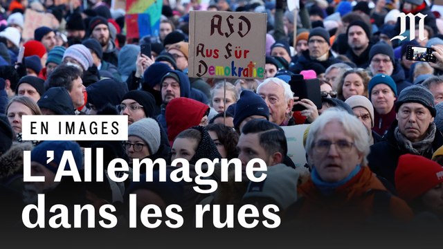 En images : les manifestations en Allemagne contre l’AfD continuent