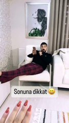 Eşine iş kitlemeye çalışan kadının komik sonu :)