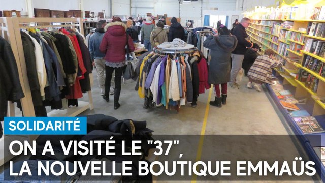 On visite le 37 , la nouvelle boutique Emmaüs à Troyes