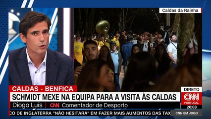 Caldas SC 1-1 SL Benfica | Pré-Jogo - CNN Portugal (15/10/2022)