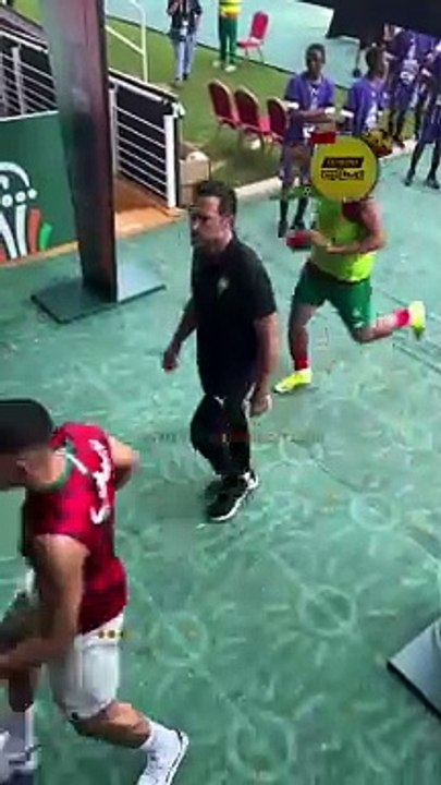 CAN 2024: Altercation entre le joueur Congolais Chancel Mbemba et des joueurs Marocains