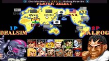 Dhalsim Mex vs Balrog Poseido  - Street Fighter II'_ Champion Edition - FT5