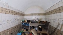En las profundidades de uno de los túneles usados por Hamás para mantener a los rehenes