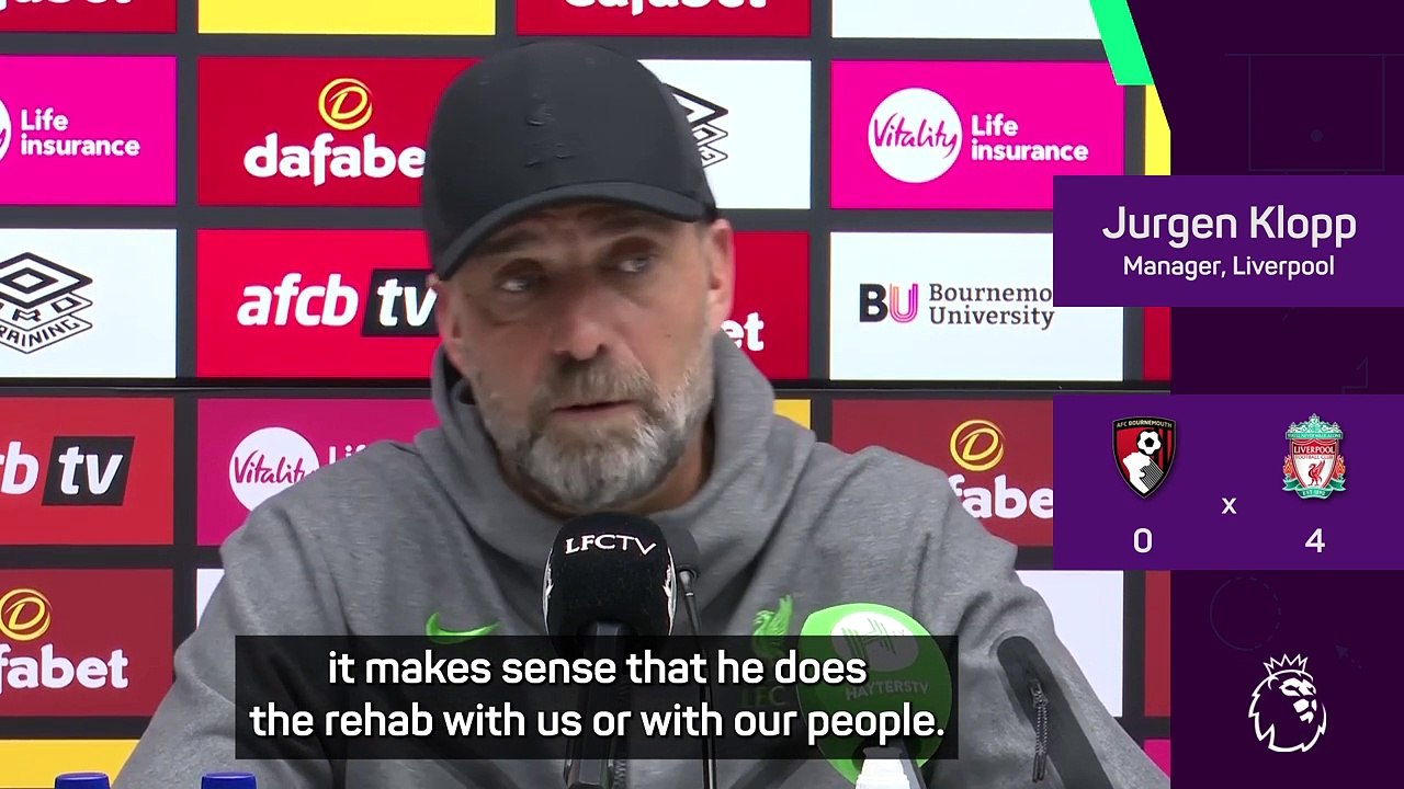 Klopp says Liverpool keen to perform Salah rehab after AFCON injury