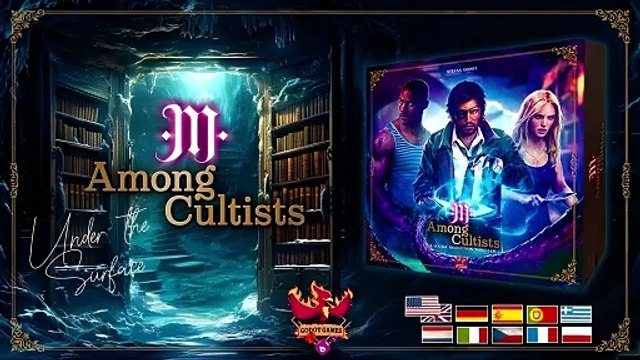 AMONG CULTISTS is a Murder Mystery Thriller Board Game - Become Detectives, Find the Killers among you - but don't trust anyone!