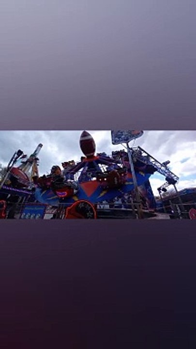 Foire des Rameaux de Grenoble 2023  #france #grenoble #divertissement  #sensations #manège #foire  (16)