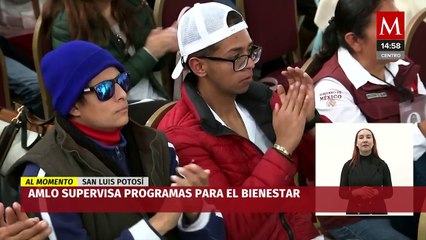 "El único amo de México es el pueblo": AMLO durante evento en San Luis Potosí
