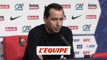 Stéphan : «Une épreuve qui peut être fondatrice» - Foot - Coupe - Rennes