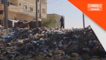 Kekejaman Zionis: Sampah bertimbun di Gaza, timbulkan ancaman kesihatan