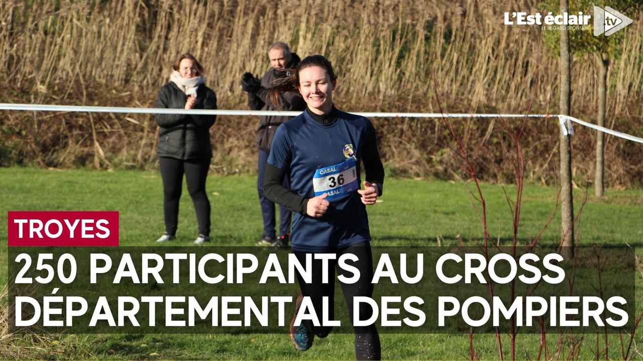 250 participants au cross départemental des pompiers à Troyes