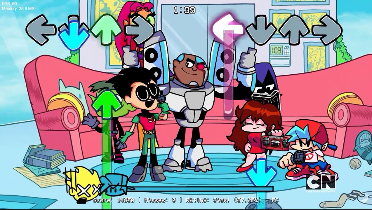 Funkin Titans Go Walkthrough