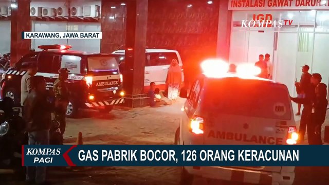 Gas Pabrik PT Pindo Deli Bocor, 126 Orang Warga Karawang Keracunan