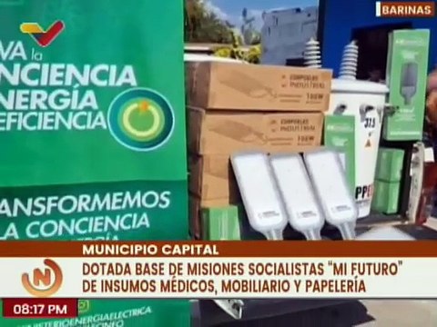 Entregan transformador eléctrico a la Base de Misiones Socialistas “Mi Futuro en Barinas