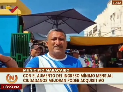 Zulianos destacan el incremento del poder adquisitivo con las políticas del Gobierno Nacional