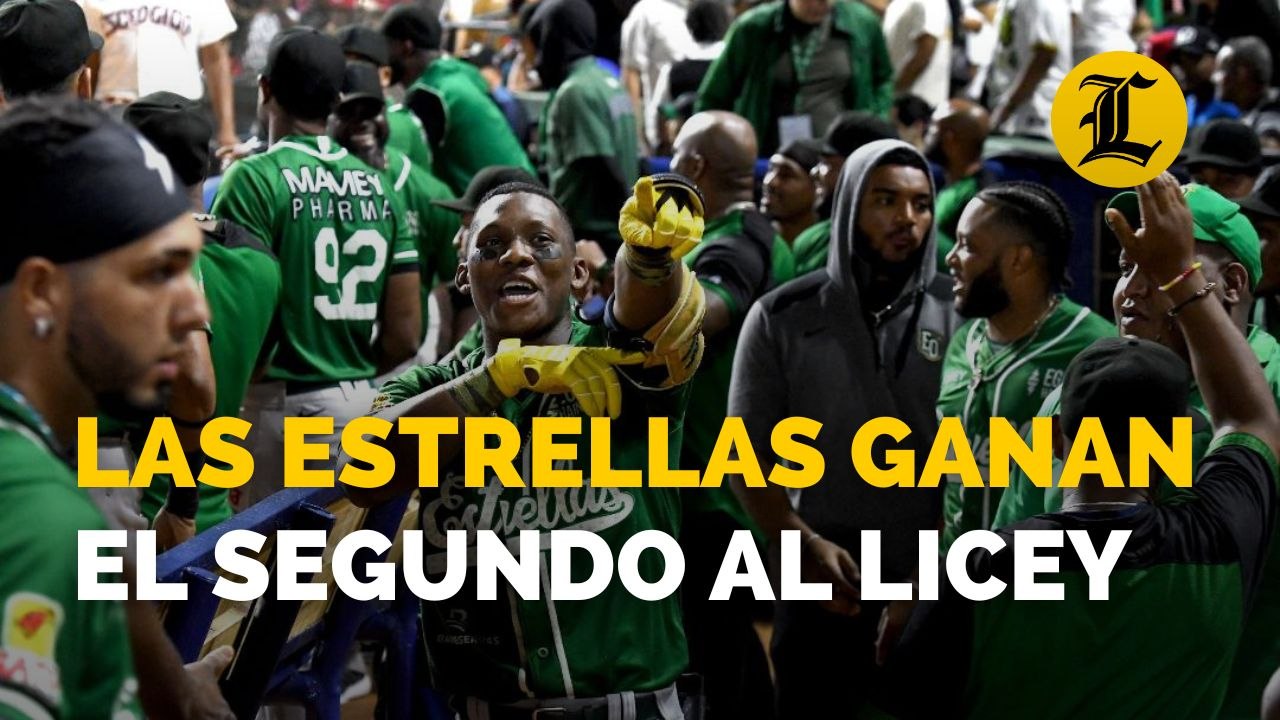 Las Estrellas ganan el segundo al Licey y hablan los héroes del juego Barrero, Canó y Tatis