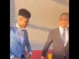 Blueface Dances With Obama Lookalike