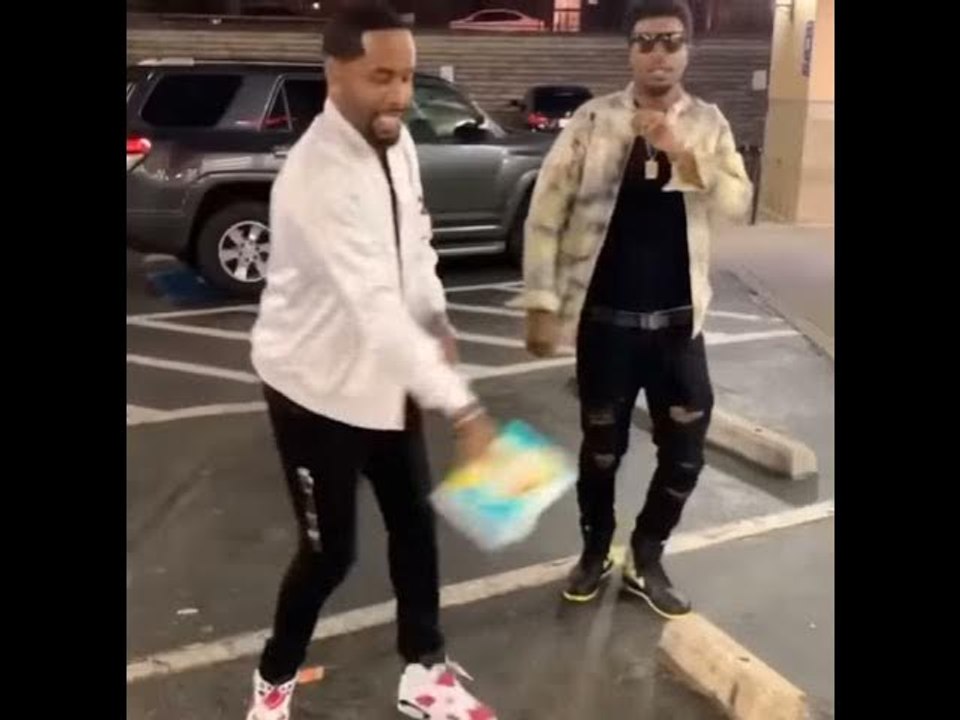 Safaree Goes Diaper Shopping For First a Time And Celebrates By Dancing To Pop Smoke