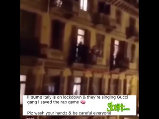 Italy Turns Up To Lil Pump’s “Gucci Gang”