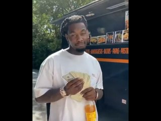Cardi B And Offset Bring Food Truck To House