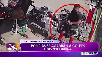 Chiclayo: PNP investiga agresión de policía a su colega tras disputar partido de futbol