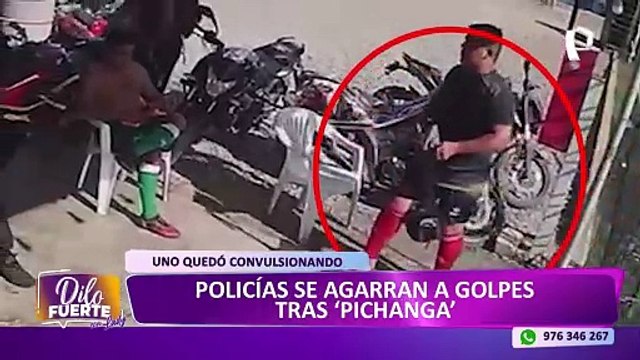 Chiclayo: PNP investiga agresión de policía a su colega tras disputar partido de futbol