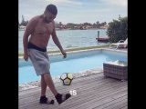 French Montana Shows Off His Soccer Skills