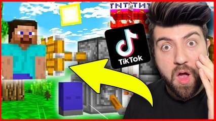 TİKTOK MİNECRAFT HİLELERİ | MİNECRAFT HAN KANAL EKİP