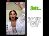 Doja Cat Celebrates “Say So” Going #1 On Billboard And Speaks On Women’s Success