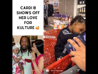 Cardi B Shows Off Her Love For Daughter Kulture