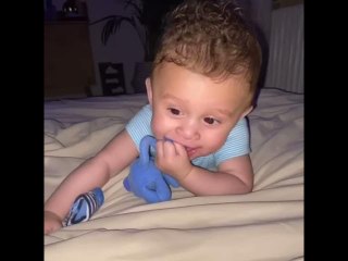 Amikka Harris Shares Adorable Moment With Chris Brown’s Son Aeko