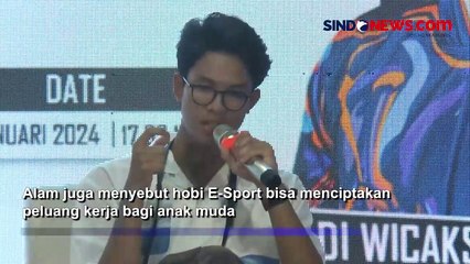 Alam Ganjar Ceritakan Prospek Dunia E-Sport ke Anak Muda Kota Semarang