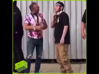 6ix9ine Posts Up On New York City Streets Filming Music Video