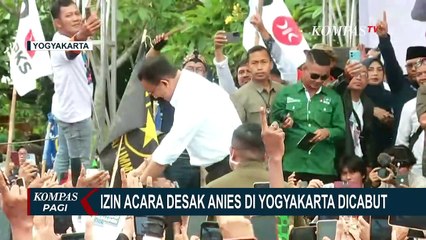 Izin Acara Desak Anies Mendadak Dicabut, Anies Ngaku Heran dan Tak Tahu Alasannya