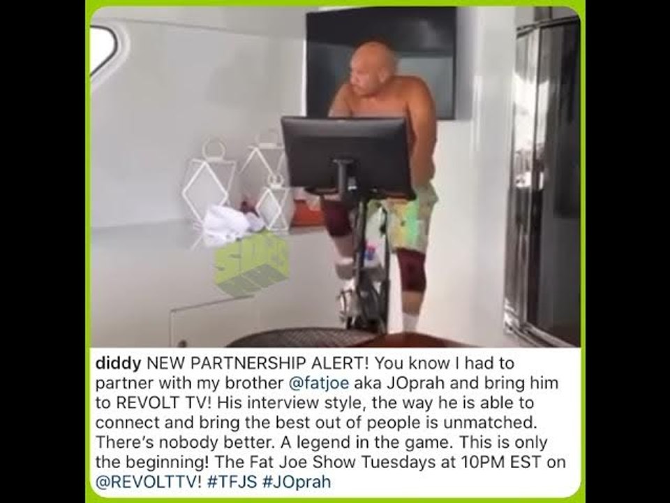 Diddy Announces Partnership With Fat Joe For ‘The Fat Joe Show’ On REVOLT TV