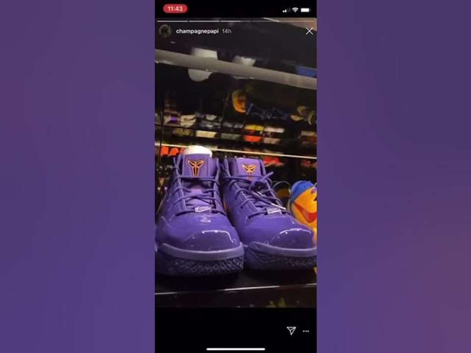Drake Shows Off Collection Of Kobes